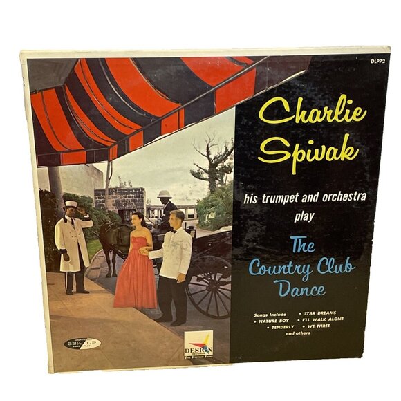 Charlie Spivak His Trumpet And Orchestra The Country Club Dance (Vinyl, 1958) - Picture 1 of 8